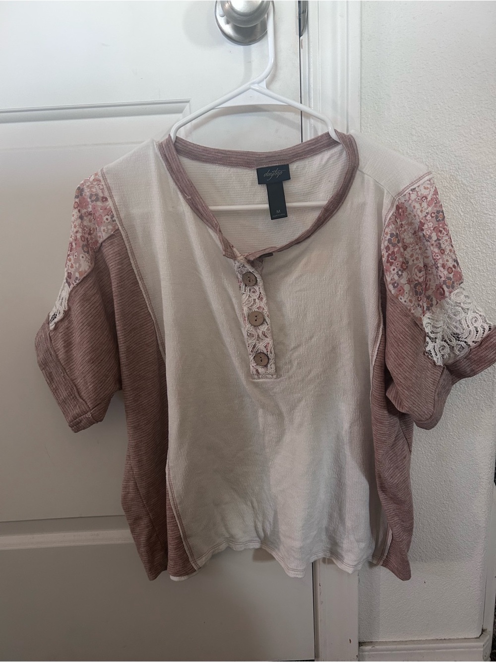 Boho Henley top